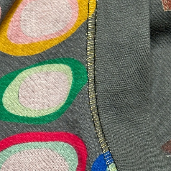 Desigual Red and Green Patterned Midi Dress - Picture 6 of 11